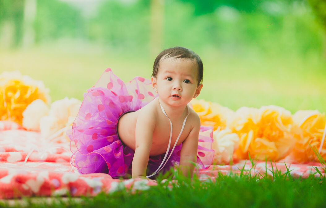 Baby Girl Amalia portrait shot at Davao Crocrodile Park